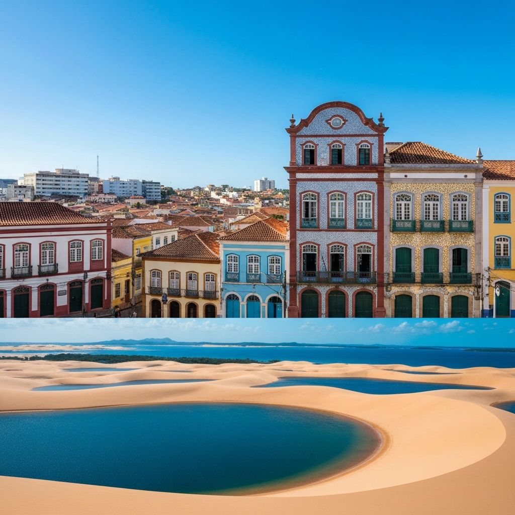 São Luís e Lençóis